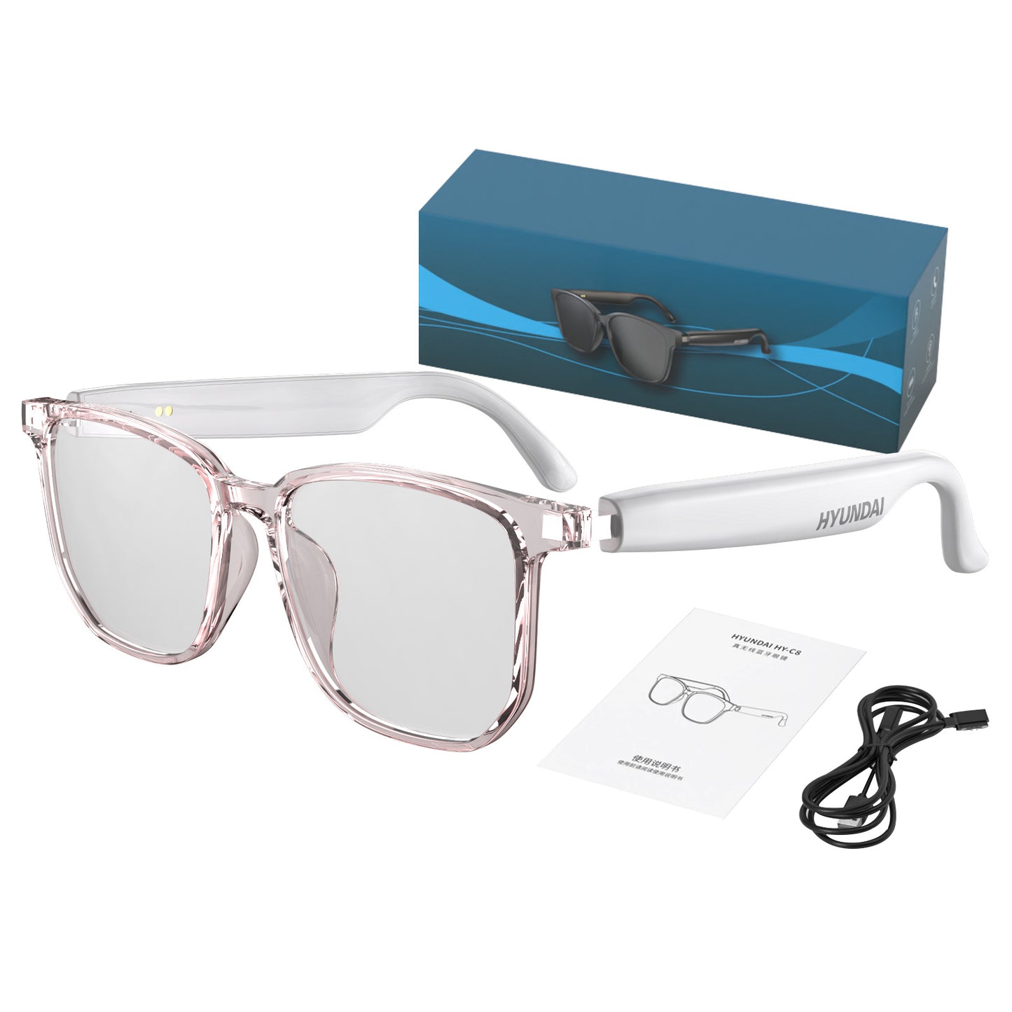 Smart Translator Glasses Headset Simultaneous interpretation in 75 languages